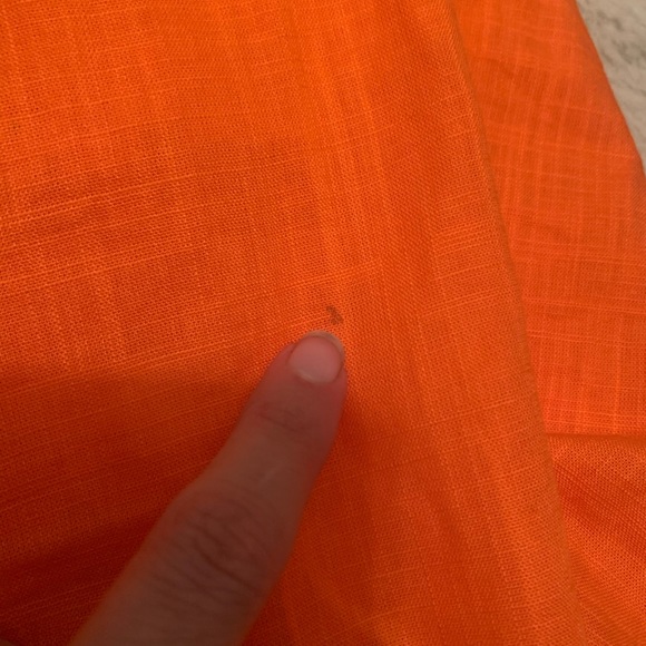 Orange Linen Set - Picture 10 of 11